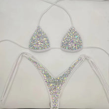 Rhinestone Bandage Bikini Set