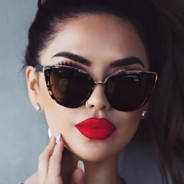 Vintage Cat Eye Driving Sunglasses