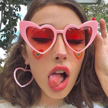 Heart Shape Cat Eye Sunglasses