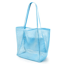 Foldable Mesh Shoulder Beach Tote