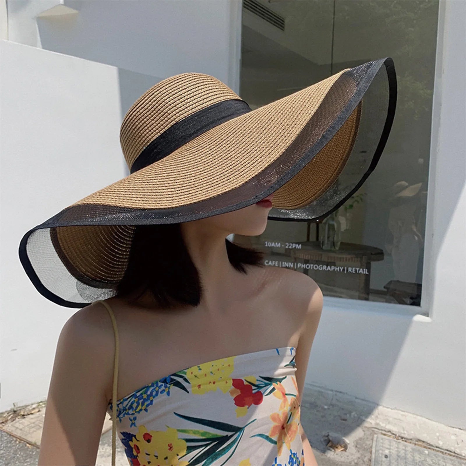 Wide Brim Wave Sun Hat