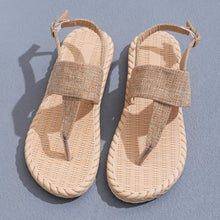 Linen Strap Soft Sole Sandals