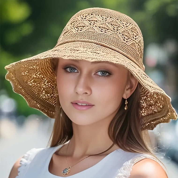Korean Wave Straw Sun Hat