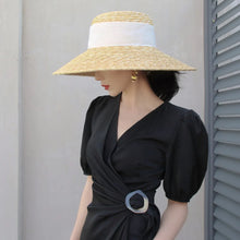 Seaside Bow Straw Sun Hat
