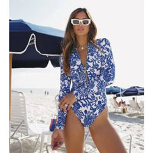 Zip Long Sleeve Surf Swimsuit