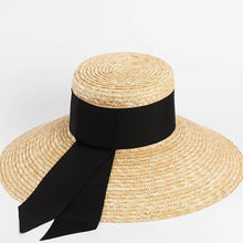 Seaside Bow Straw Sun Hat