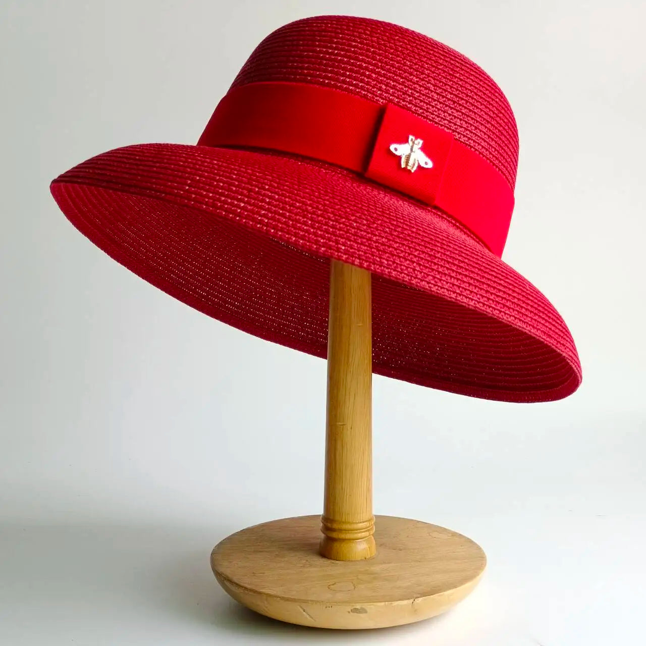 Seaside Bow Straw Sun Hat
