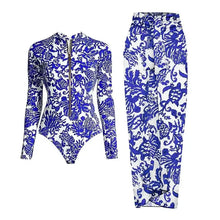 Zip Long Sleeve Surf Swimsuit