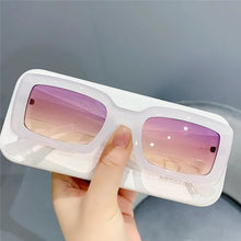 Retro Rectangle UV400 Sunglasses Shades