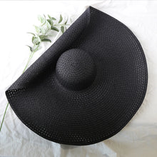 Oversized Foldable Straw Sun Hat