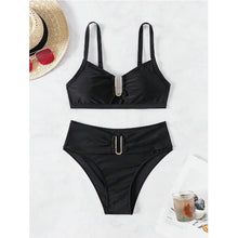 High Waist Push Up Bikini