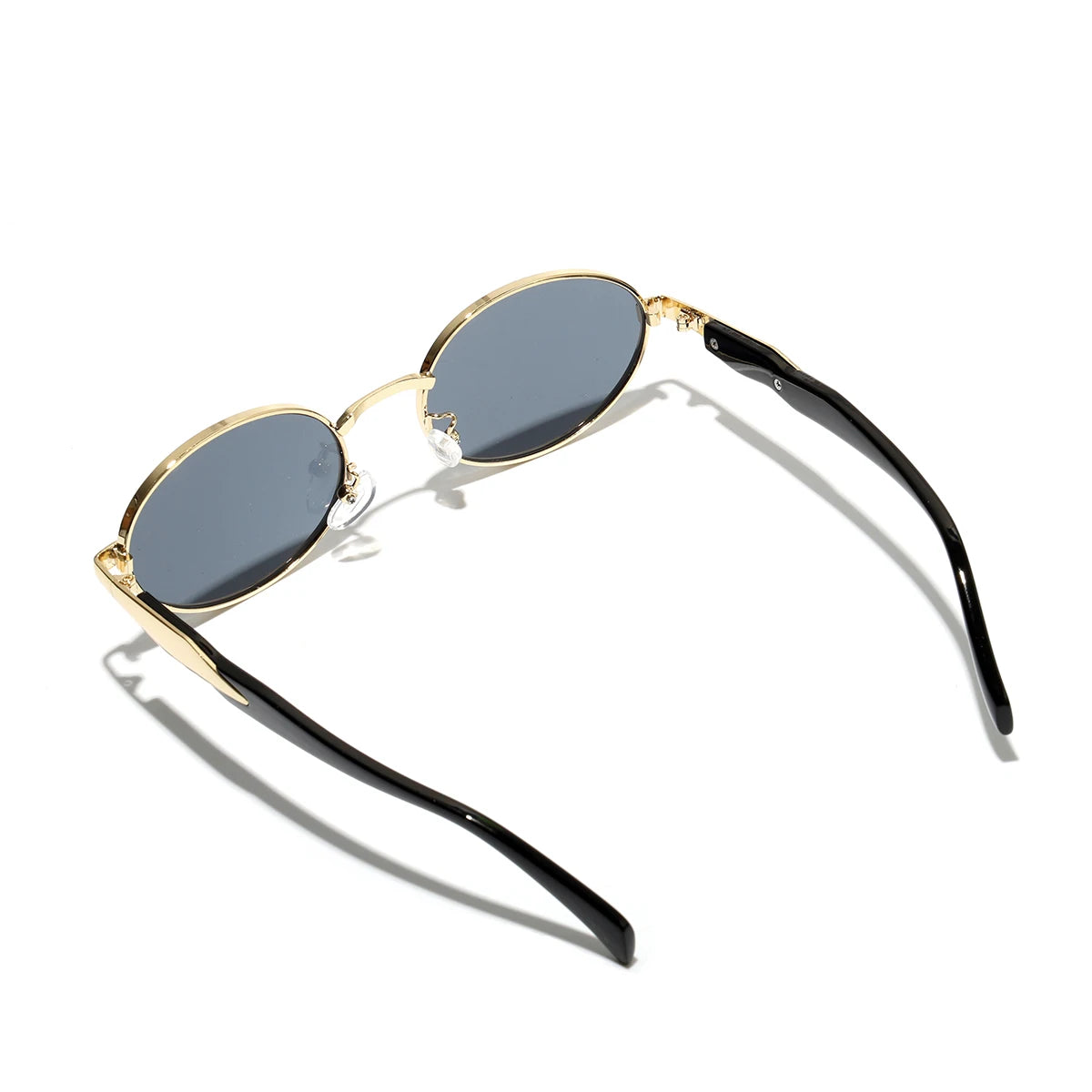 Oval Metal UV400 Sunglasses Shades