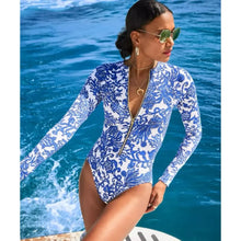 Zip Long Sleeve Surf Swimsuit