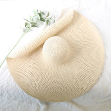 Oversized Foldable Straw Sun Hat