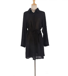 Belted Kimono Beach Cover Up