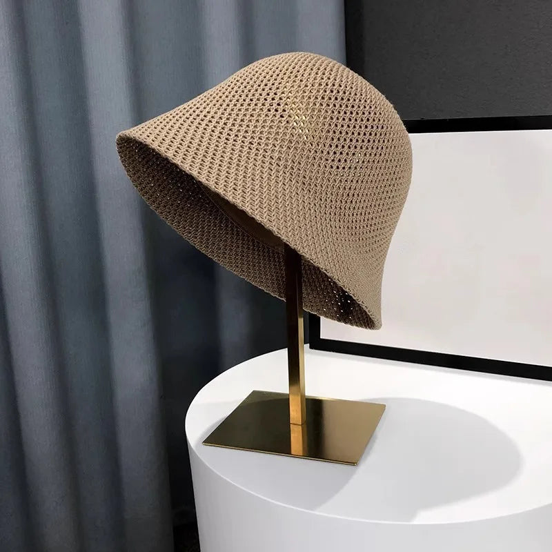 Hollow Breathable Bucket Sun Hat