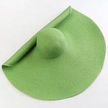 Oversized Foldable Straw Sun Hat