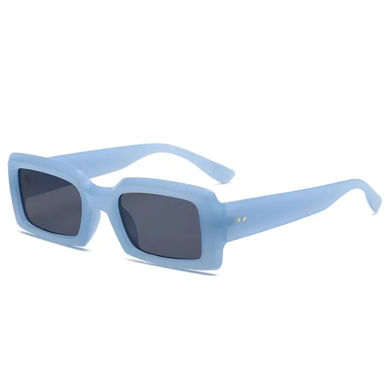 Retro Rectangle UV400 Sunglasses Shades