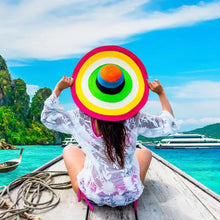 Oversized Foldable Straw Sun Hat