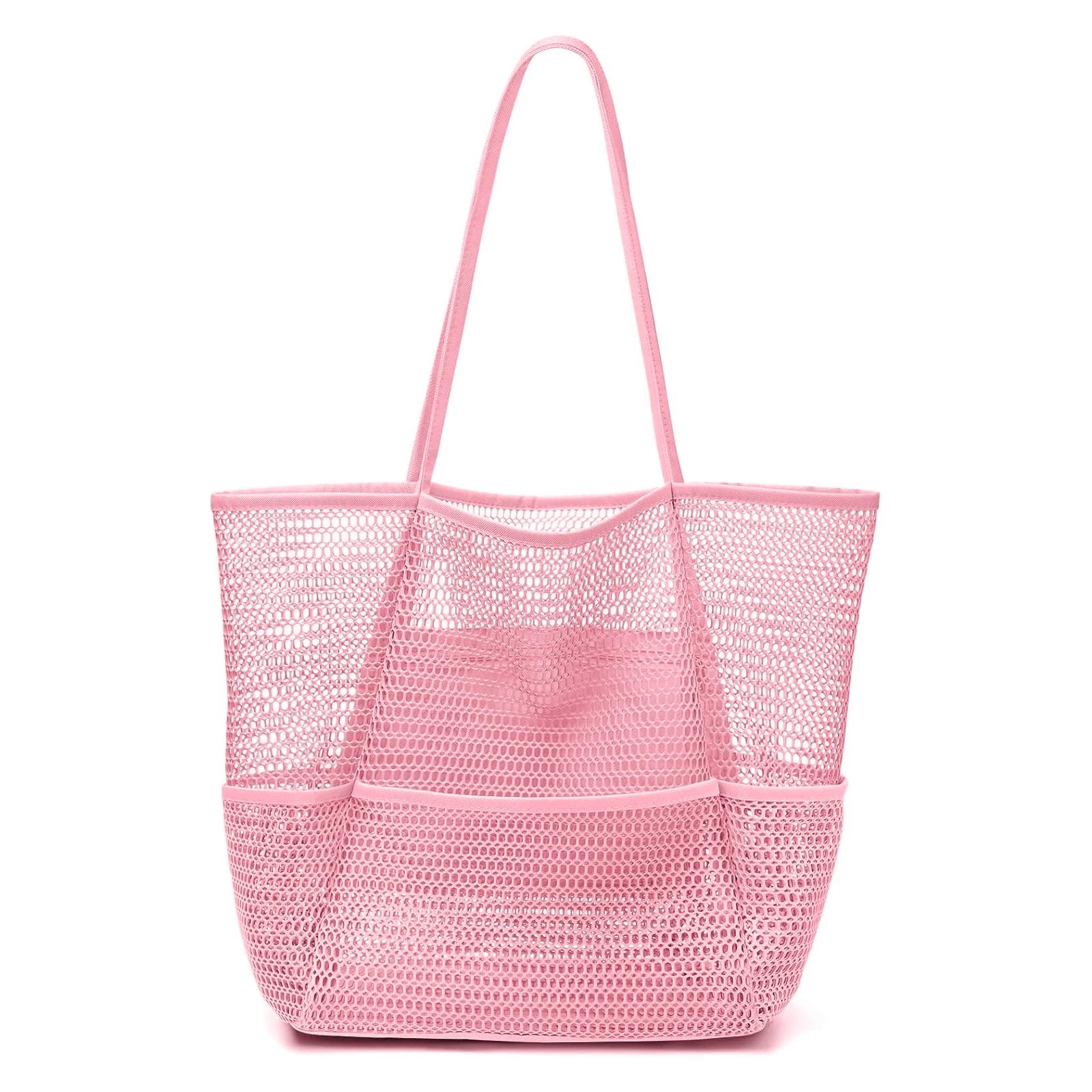 Foldable Mesh Shoulder Beach Tote