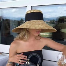 Seaside Bow Straw Sun Hat