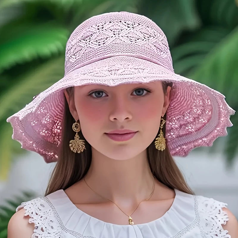 Korean Wave Straw Sun Hat