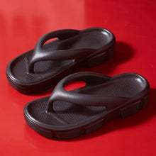 Thick Sole Wedge Flip Flops