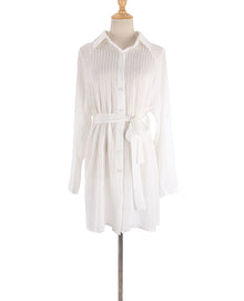 Belted Kimono Beach Cover Up