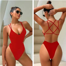 Padded Beach One Piece Swimsuit