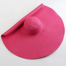 Oversized Foldable Straw Sun Hat