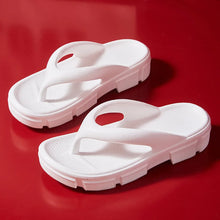 Thick Sole Wedge Flip Flops