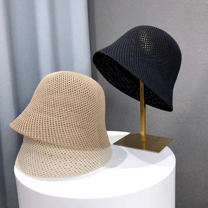 Hollow Breathable Bucket Sun Hat