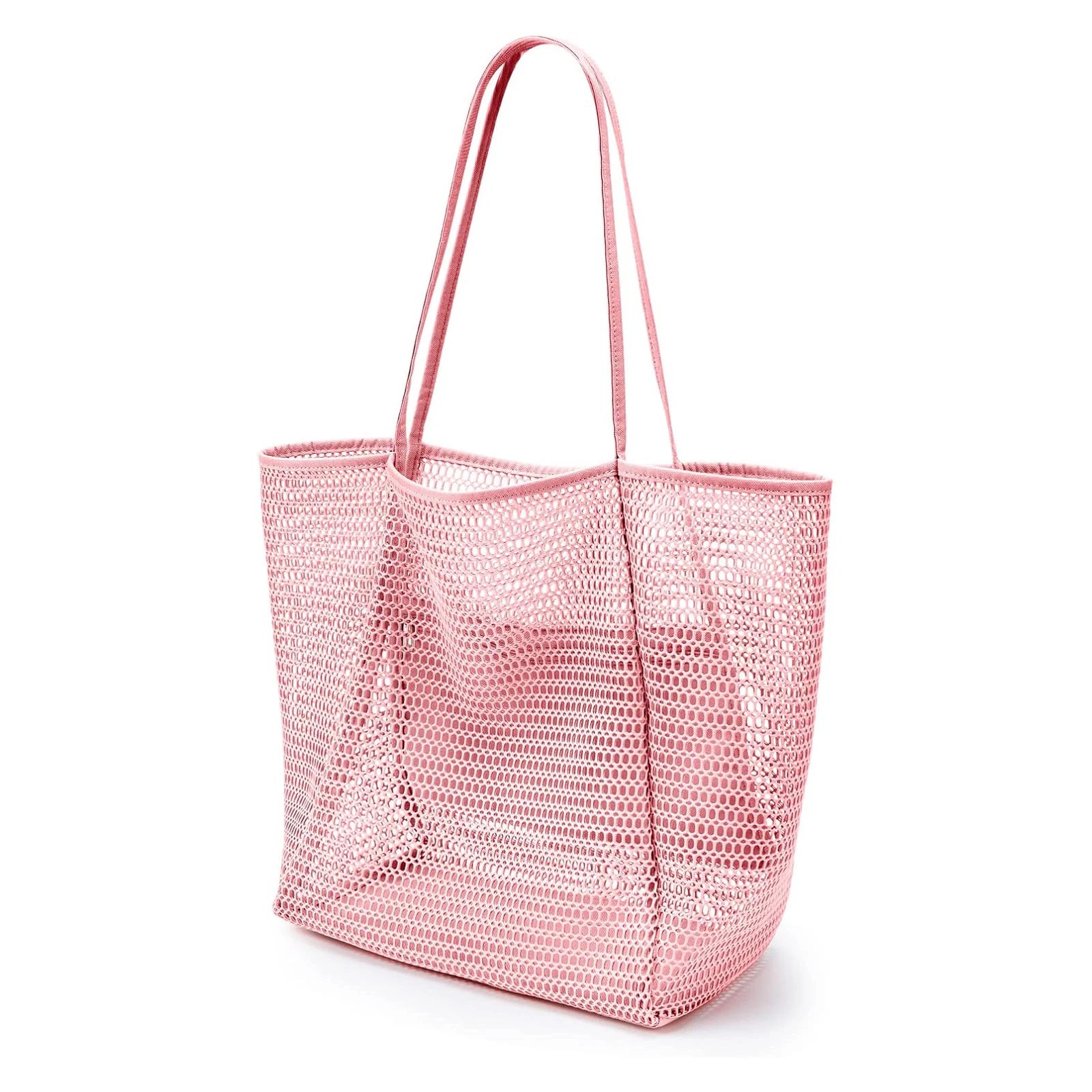Foldable Mesh Shoulder Beach Tote