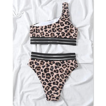 Floral High Waist Bikini Set