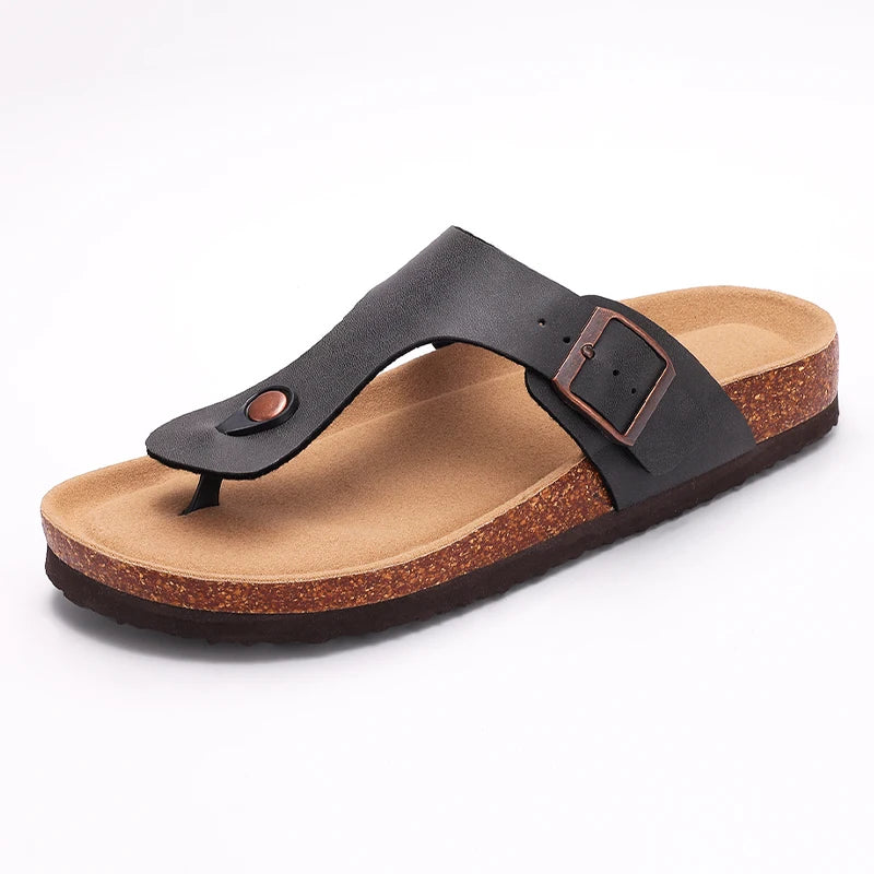 Soft Cork Summer Flip Flops