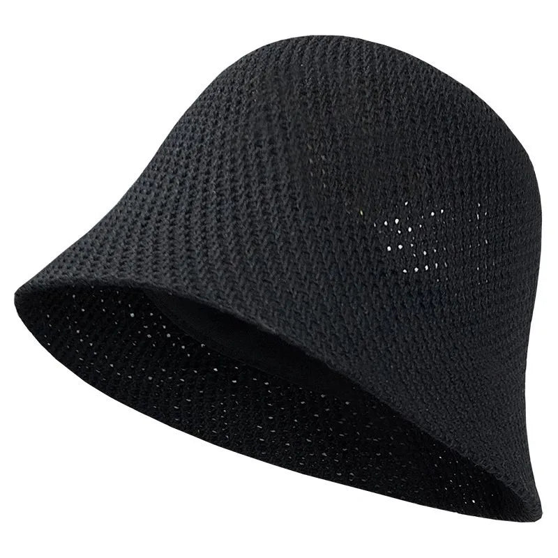 Hollow Breathable Bucket Sun Hat