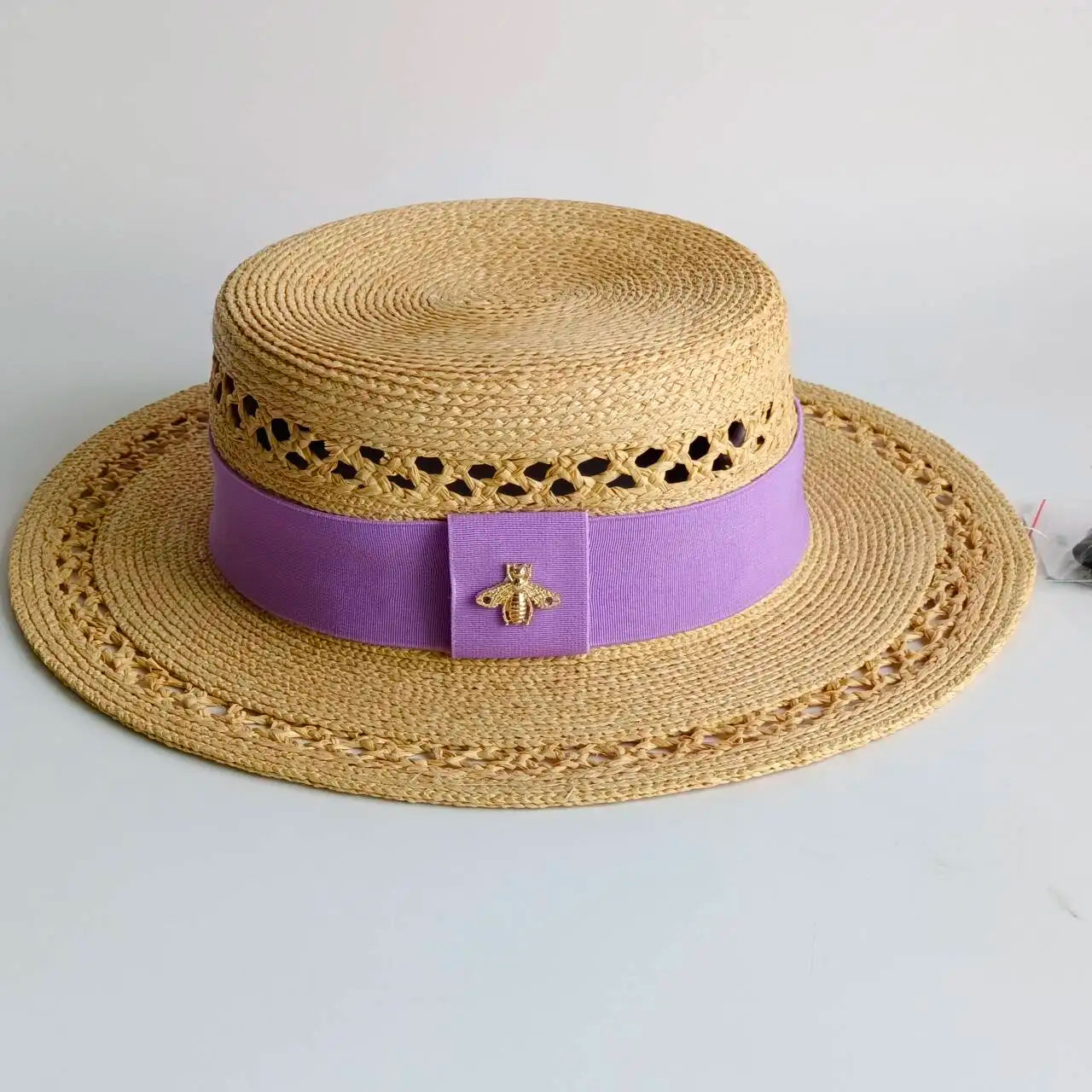 Seaside Bow Straw Sun Hat
