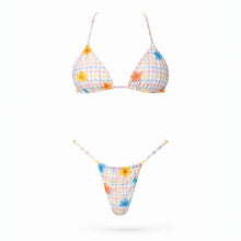 Plaid Micro Bikini Set