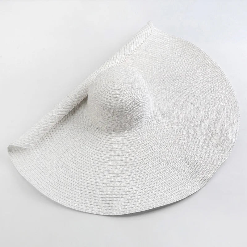 Oversized Foldable Straw Sun Hat