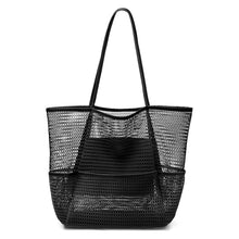 Foldable Mesh Shoulder Beach Tote