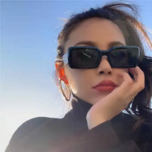 Retro Rectangle UV400 Sunglasses Shades