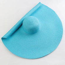 Oversized Foldable Straw Sun Hat