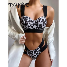 Floral High Waist Bikini Set