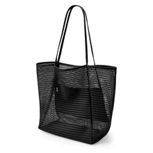 Foldable Mesh Shoulder Beach Tote